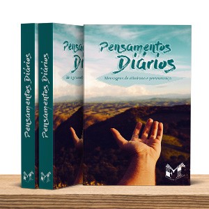 Pensamentos di�rios: mensagens de otimismo e perseveran�a